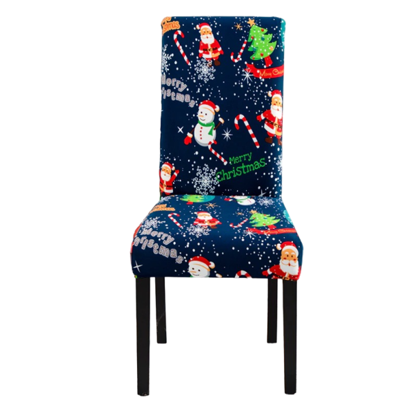 Capa de Natal para Cadeira Pai Natal 6