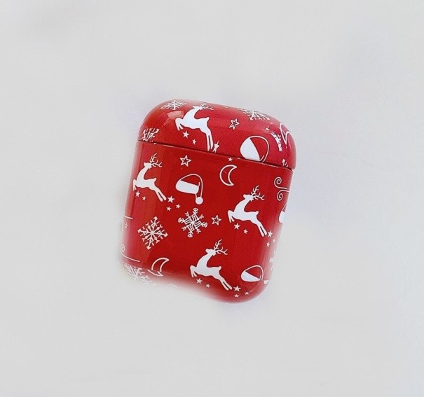Capa de Natal para Estojo de Apple Airpods 1 / 2 2