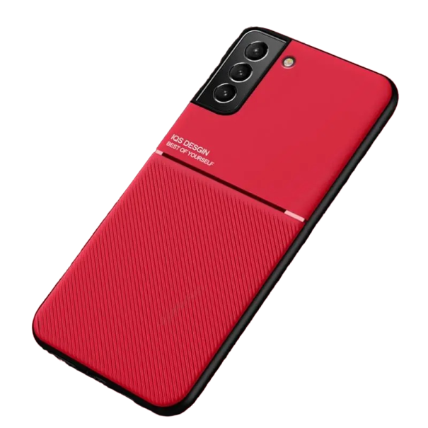 Capa de proteção magnética para Samsung Galaxy S23 vermelho