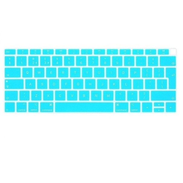 Capa de proteção para teclado MacBook Air 13 2018 turquesa