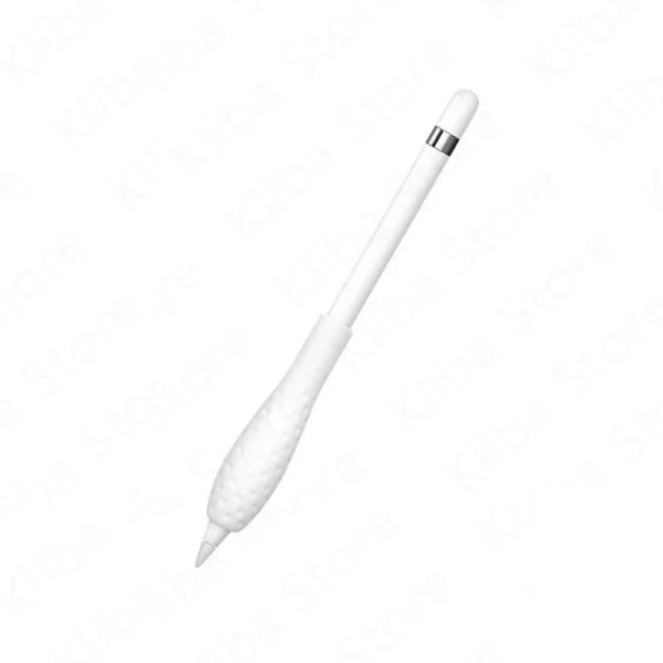 Capa de silicone para Apple Pencil 1 2 3 Capa antiderrapante colorida Capa protetora para stylus para iPad branco