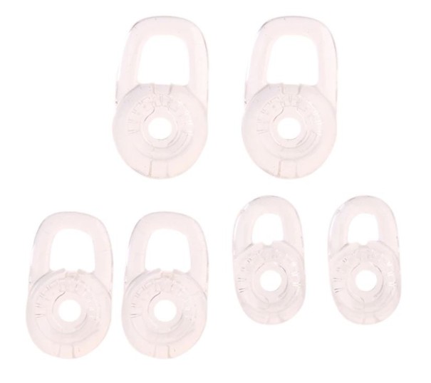 Capa de silicone para auricular bluetooth 6 pcs 1