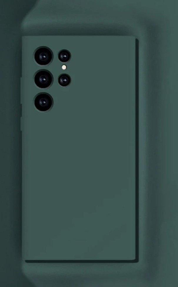Capa de silicone para Samsung A34 verde