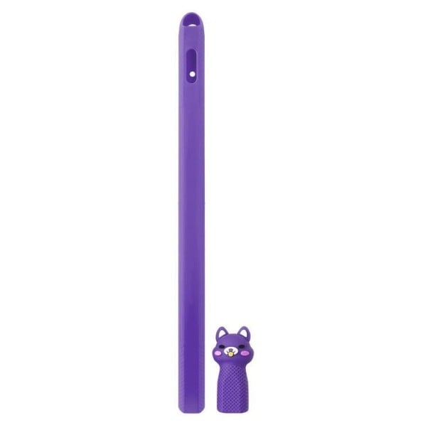 Capa de silicone protetora para Apple Pencil 2 K2851 roxo