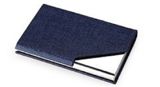 Capa de viagem para documentos T1102 azul escuro