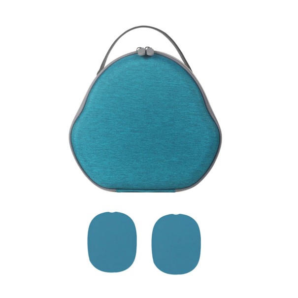 Capa e protecções para auscultadores Airpods Max azul