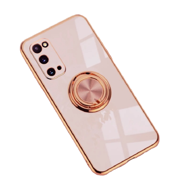 Capa magnética com suporte para Samsung Galaxy Note 9 rosa