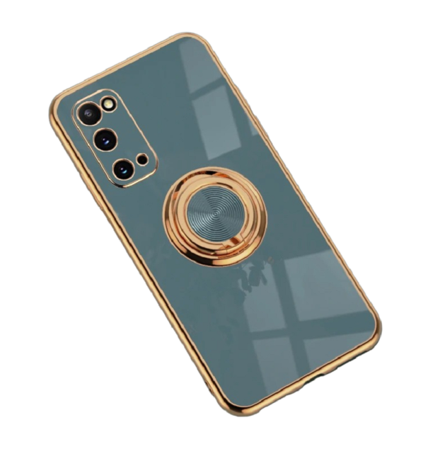 Capa magnética com suporte para Samsung Galaxy S23 Ultra cinzento