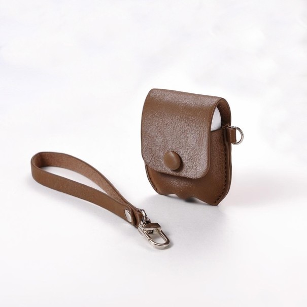 Capa para estojo de Apple Airpods 1 / 2 K2243 castanho