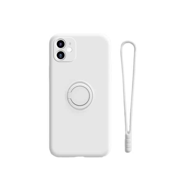 Capa protetora com íman para Xiaomi Redmi Note 9 branco