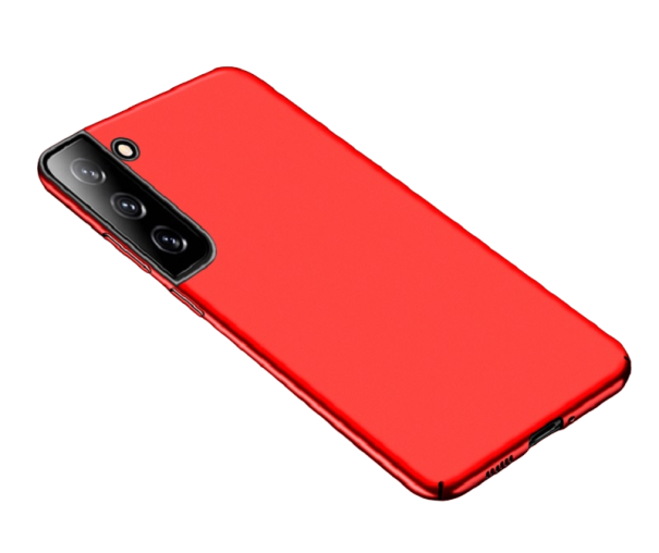 Capa protetora mate fina para Samsung Galaxy S9 Plus vermelho