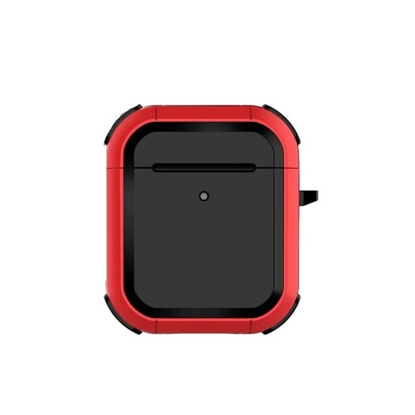 Capa protetora para o estojo dos Apple Airpods 1 / 2 vermelho