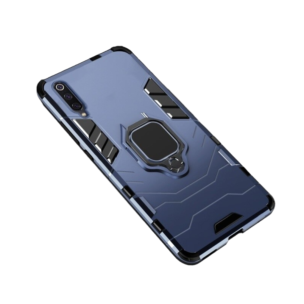 Capa protetora para Samsung Galaxy A50s com íman azul