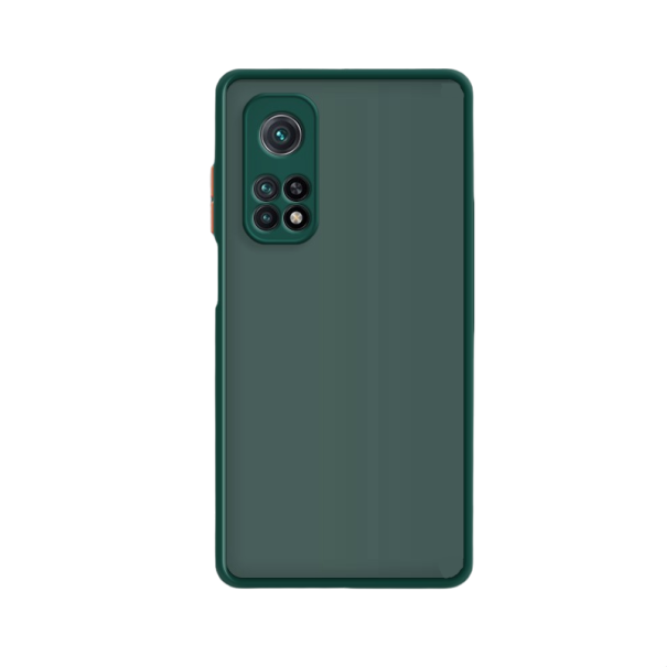 Capa protetora para Samsung Galaxy S21 Ultra mate verde escuro