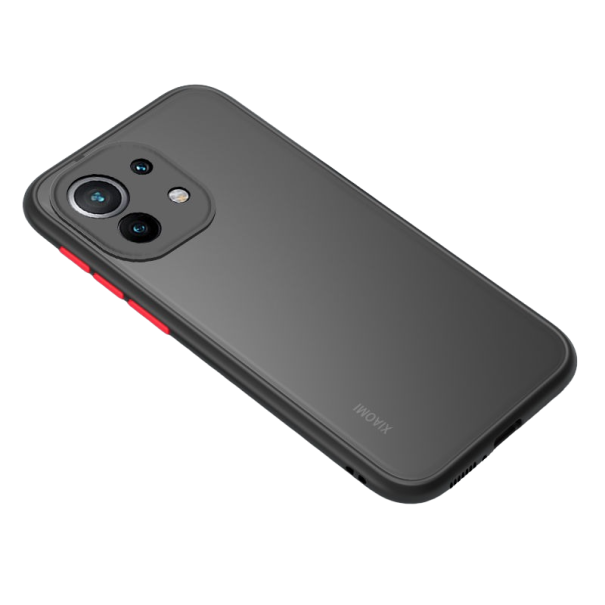 Capa protetora para Xiaomi Mi 11 Lite 4G/5G preto