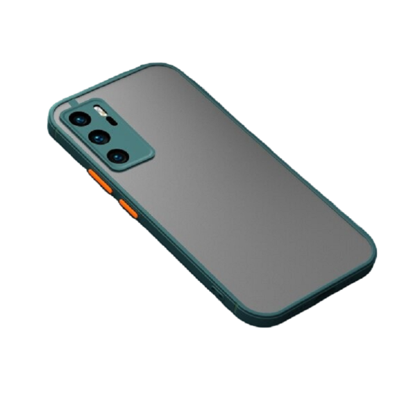 Capa traseira para Huawei P40 G3039 verde escuro