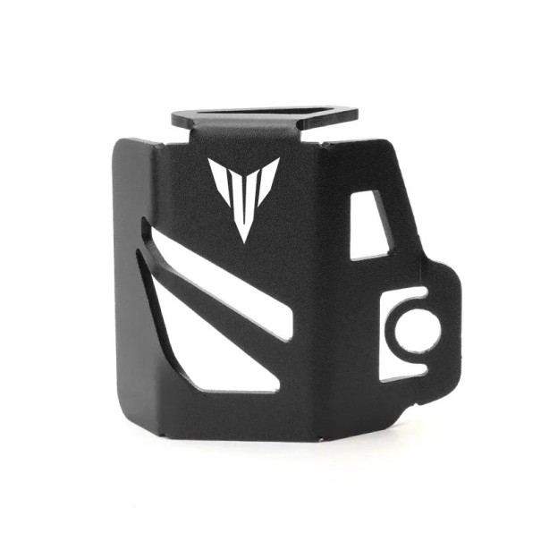 Capa universal da reserva de líquido de travão CNC em alumínio para motos Yamaha série MT preto