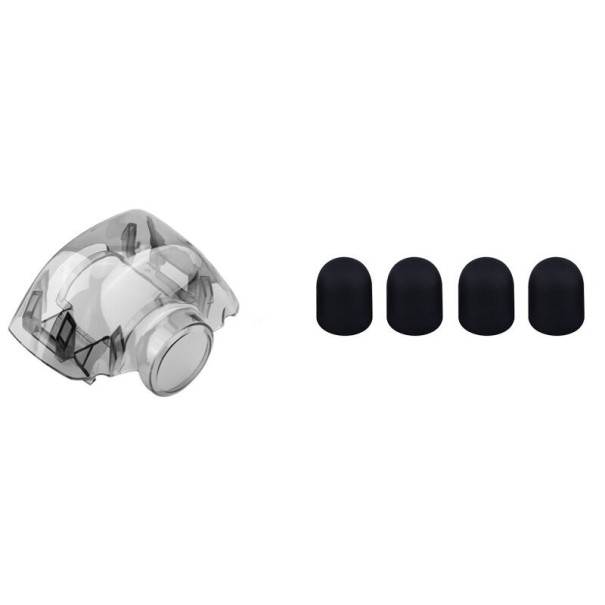Capac / abajur pentru cardan pentru drona DJI FPV cu capace pentru motoare negru 1