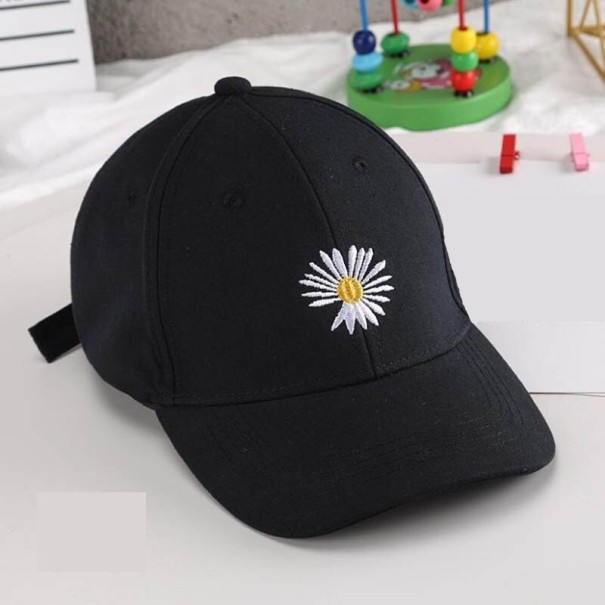 Capac de margaretă pentru copii T881 negru