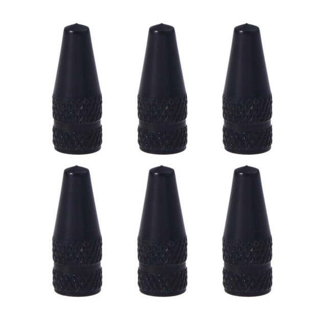 Capacele supapei 6 buc negru
