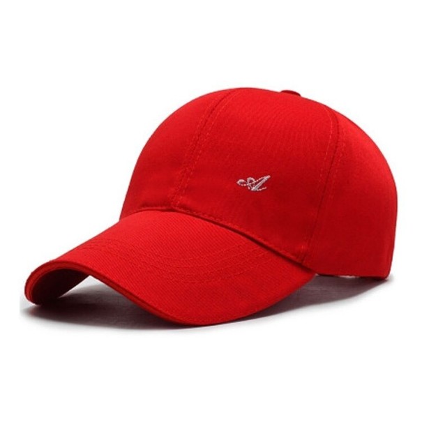 Cappellino con lettera T272 rosso