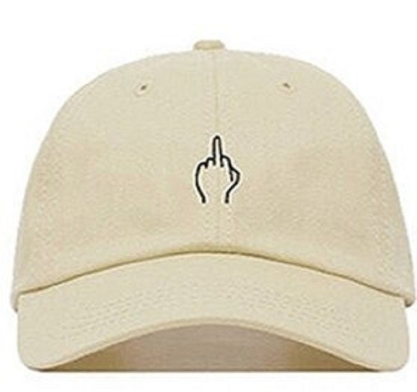 Cappellino con mano T200 crema