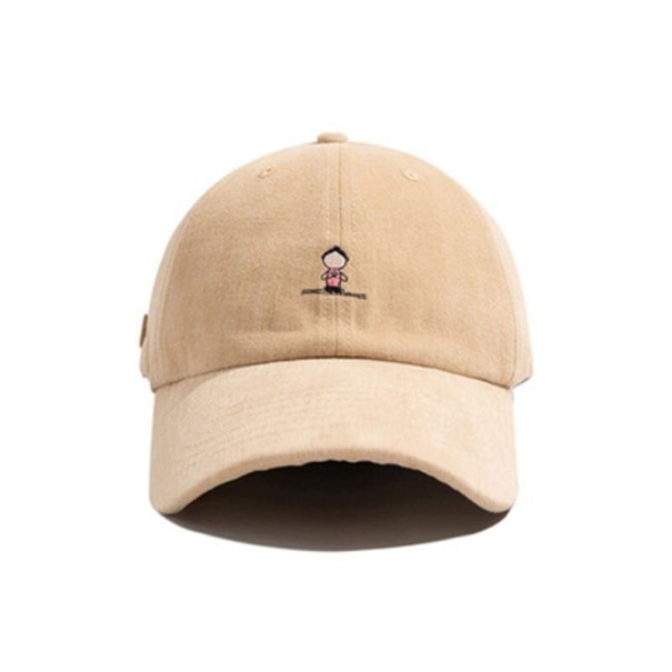 Cappellino con personaggio kaki