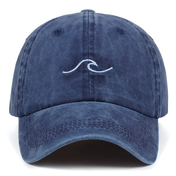 Cappellino di jeans C1024 blu scuro