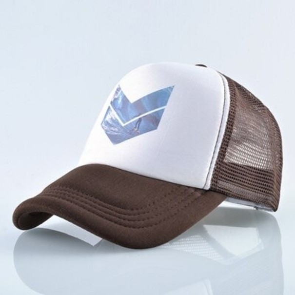 Cappellino Trucker con Surfista caffè