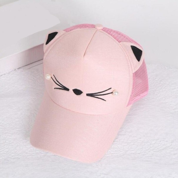 Cappellino trucker per bambini T903 rosa chiaro