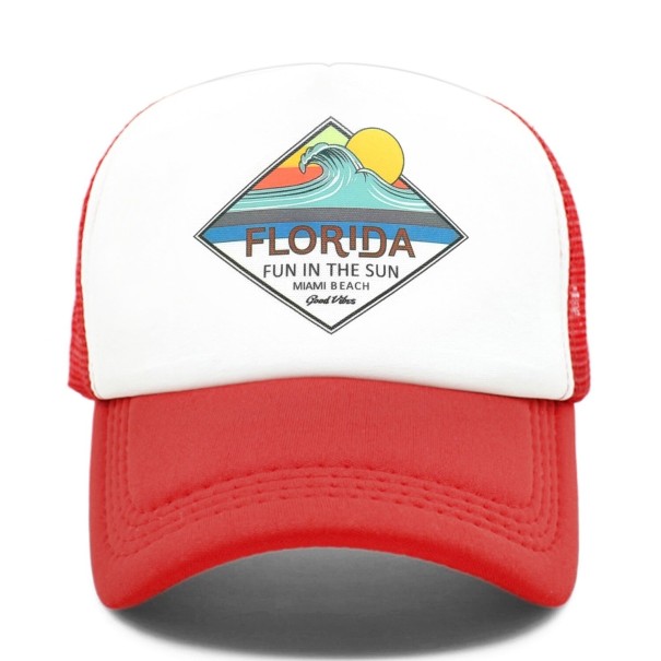 Cappellino Trucker T168 rosso