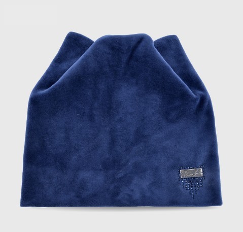 Cappello da donna dal design interessante J778 blu