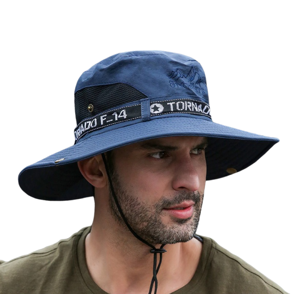 Cappello da uomo blu