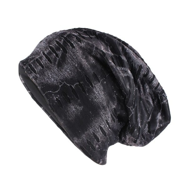 Cappello da uomo con fori nero
