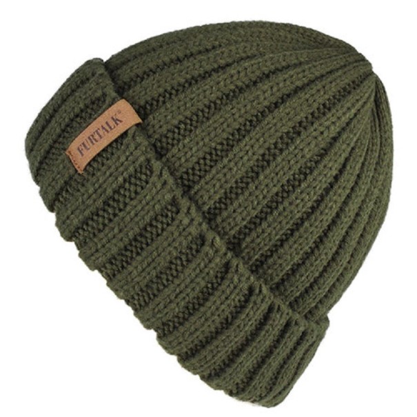 Cappello invernale da donna Emily verde militare