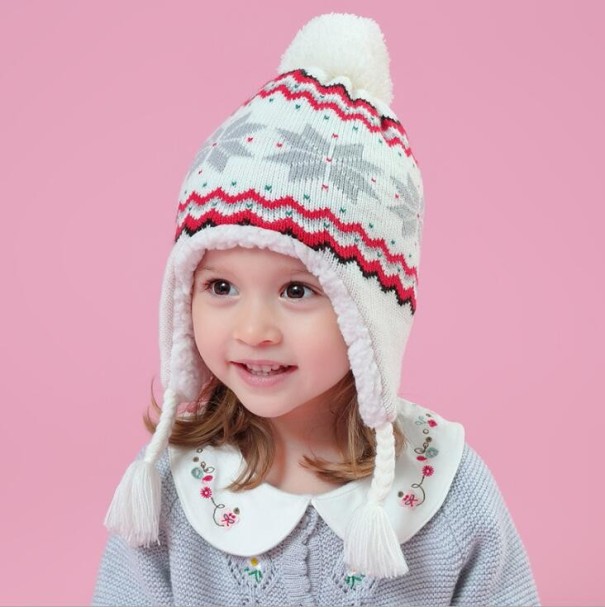Cappello invernale per bambini con orecchie A492 6-12 mesi 5