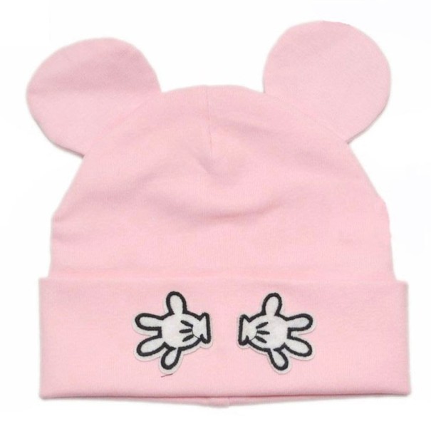 Cappello invernale per bambini J860 rosa