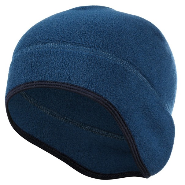 Cappello invernale unisex sotto casco blu