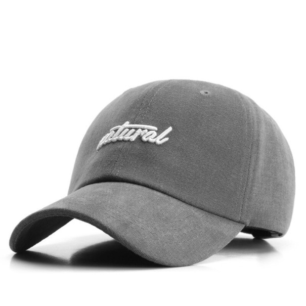 Cappello naturale grigio