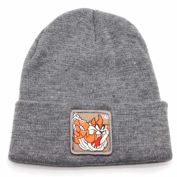 Cappello primaverile/autunnale con immagine grigio