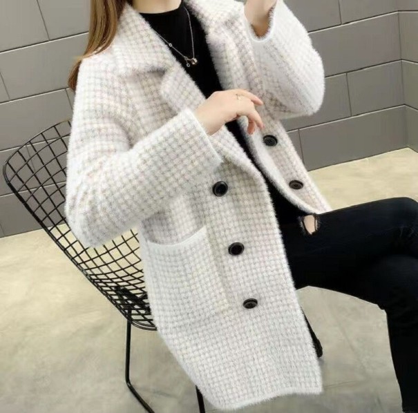 Cappotto da Donna P2249 bianco XS