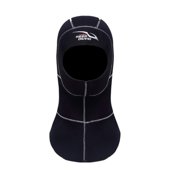 Cappuccio in neoprene per immersioni 3 mm argento S