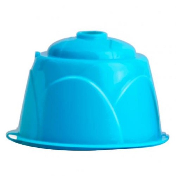 Cápsula rellenable para cafetera Dolce Gusto azul
