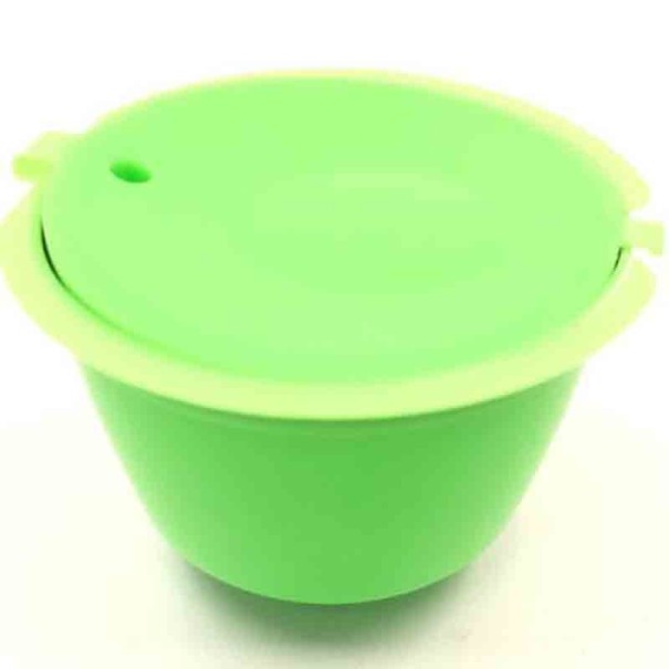 Cápsula rellenable para cafetera Dolce Gusto C97 verde