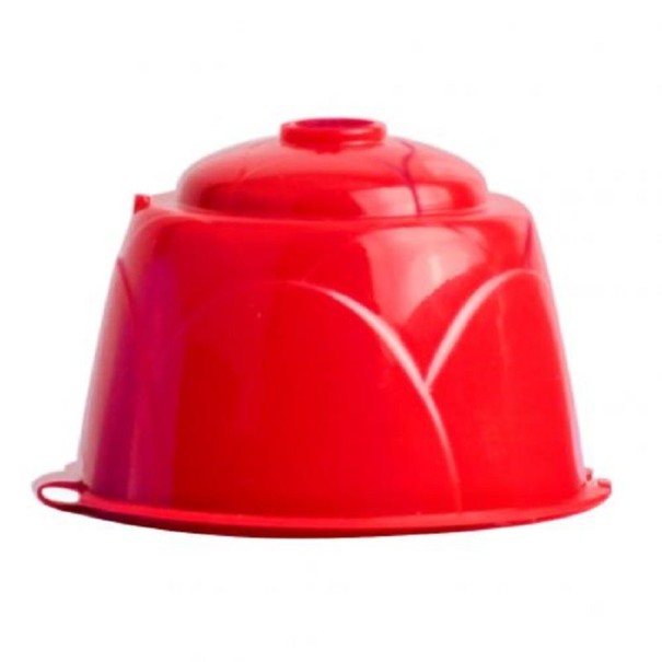 Cápsula reutilizável para máquina de café Dolce Gusto vermelho