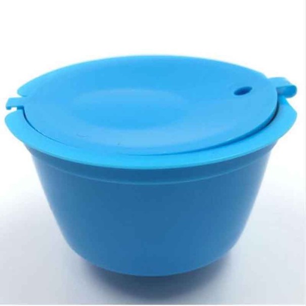 Capsule rechargeable pour machine à café Dolce Gusto C97 bleu clair