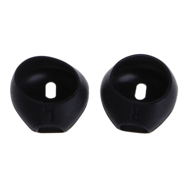 Capuchon en silicone pour Apple Airpods 2 pcs K2297 noir