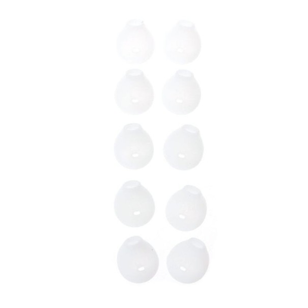 Capuchons en silicone pour écouteurs Samsung S7 Edge 10 pcs blanc