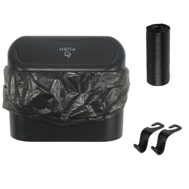 Car Bin P3602 black