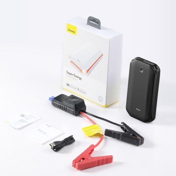 Car Jump Starter Power Bank 8000 mAh black